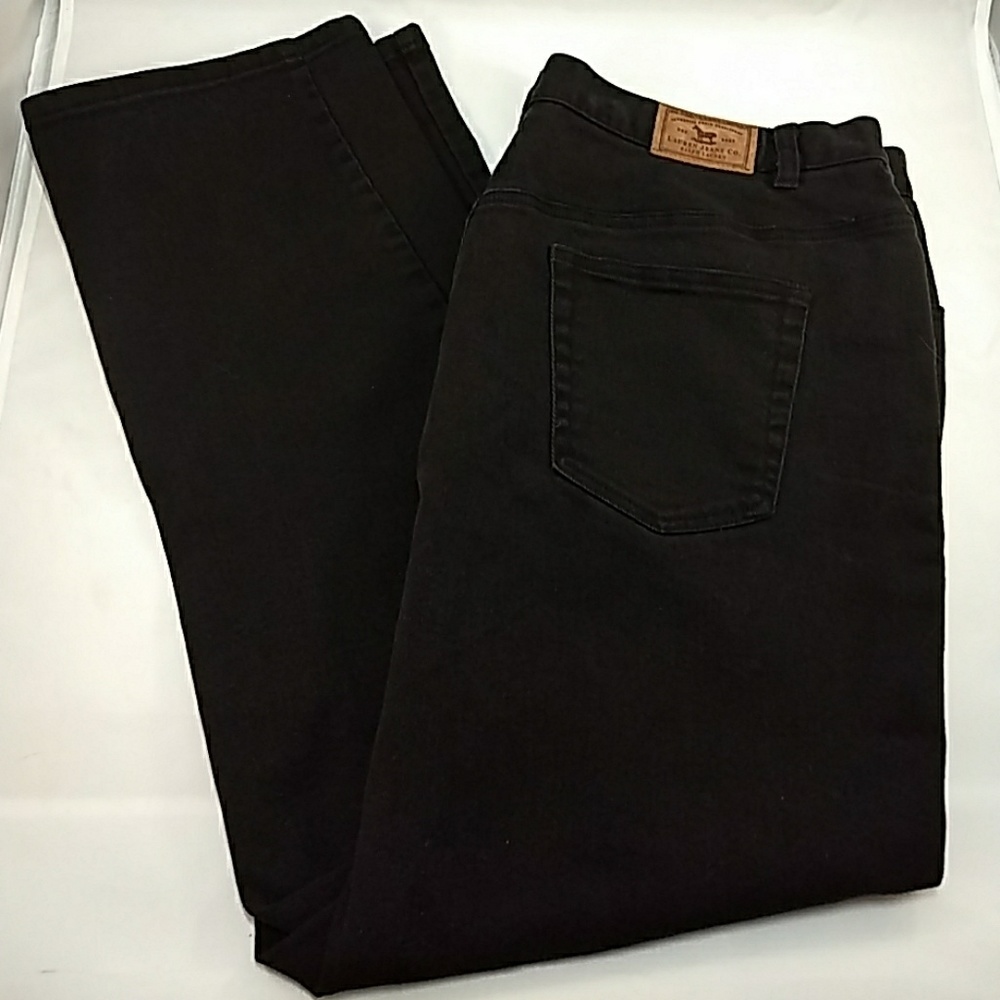Ralph Lauren Black Straight Leg Jeans Size 18W
